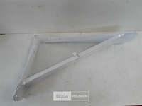 5 x plankdrager versterkt wit 330x500mm - afbeelding 3 van  3