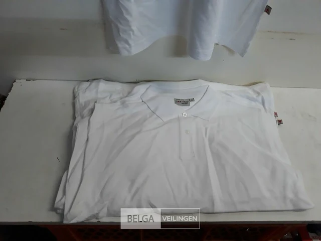 5 x polo shirt wit xl - afbeelding 3 van  3
