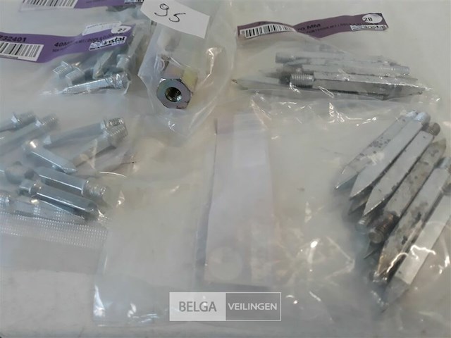 5 x puntdook 40-70mm 10 stuks + drijverdook - afbeelding 3 van  3