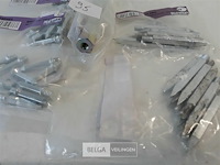 5 x puntdook 40-70mm 10 stuks + drijverdook - afbeelding 3 van  3