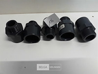 5 x puntstuk drukleiding 32/40 2 assorti - afbeelding 1 van  3