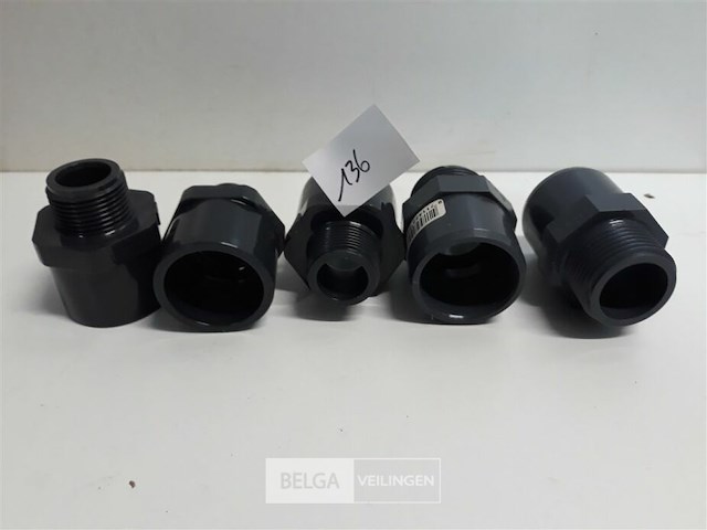 5 x puntstuk drukleiding 32/40 2 assorti - afbeelding 3 van  3