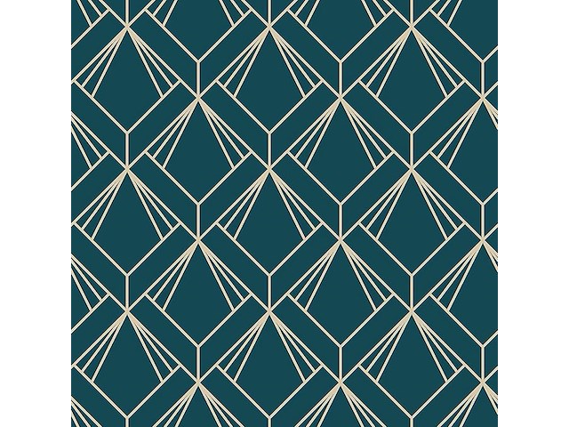 5 x rewallpaper blauw groen behang (zelfklevend) - afbeelding 1 van  4