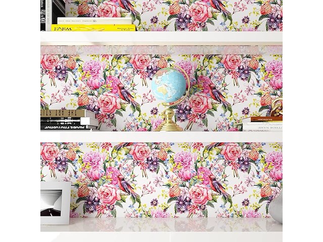 5 x rewallpaper lentebloemenboeketbehang - afbeelding 3 van  6