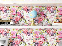 5 x rewallpaper lentebloemenboeketbehang - afbeelding 3 van  6