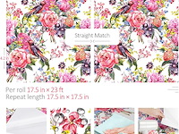 5 x rewallpaper lentebloemenboeketbehang - afbeelding 5 van  6