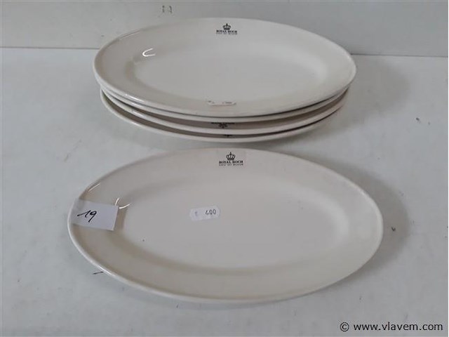 5 x royal boch serveerbord - afbeelding 1 van  2