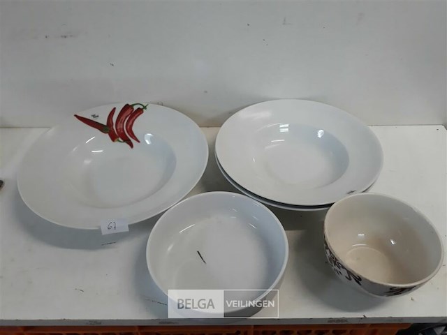 5 x salade bord mix - afbeelding 2 van  3