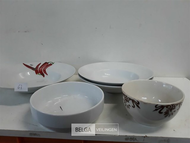 5 x salade bord mix - afbeelding 3 van  3