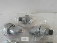 5 x schroefkoppeling 1/2 galva 3 assorti - afbeelding 3 van  3