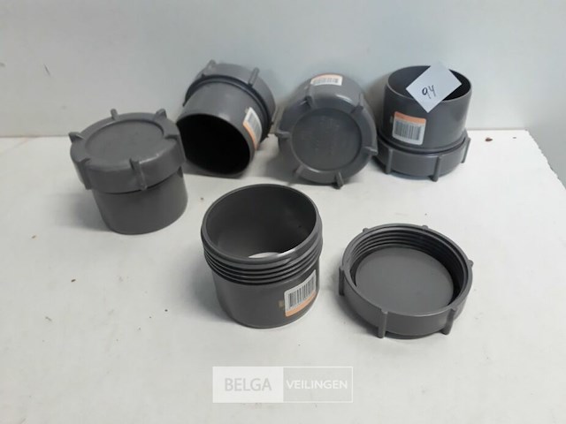 5 x schroefstop pvc 75 mm - afbeelding 2 van  3