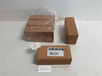 5 x schuurblok kurk 120x60x40mm