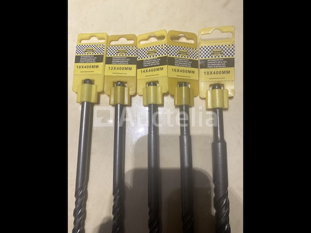 5 x sds boor 10, 12, 14, 16, 18 mm - afbeelding 2 van  3