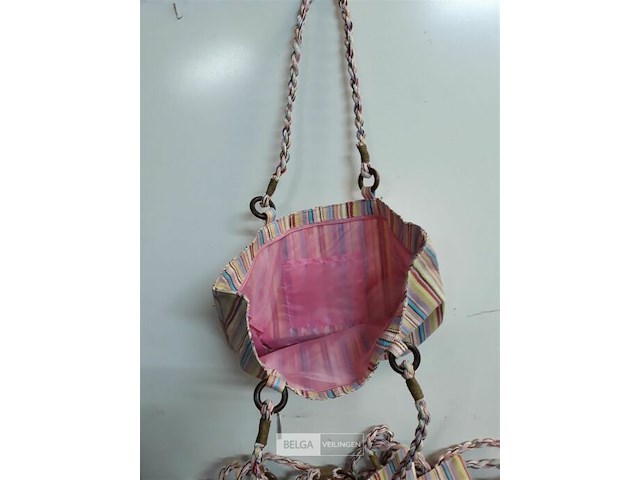 5 x shoppingtas met rits - afbeelding 3 van  3