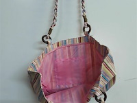 5 x shoppingtas met rits - afbeelding 3 van  3