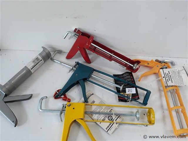 5 x siliconenspuit mix - afbeelding 2 van  2