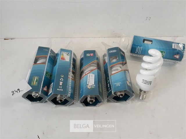 5 x spaarlamp e14 11w mini - afbeelding 1 van  3