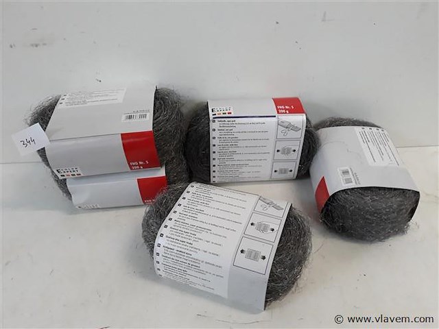 5 x staalwol 200 gram nr5 - afbeelding 1 van  2