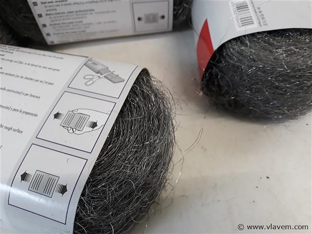 5 x staalwol 200 gram nr5 - afbeelding 2 van  2