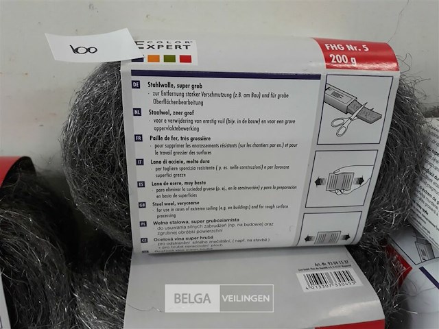 5 x staalwol 200 gram nr5 - afbeelding 3 van  3