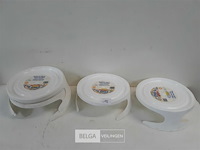 5 x staander voor microgolf - afbeelding 1 van  3