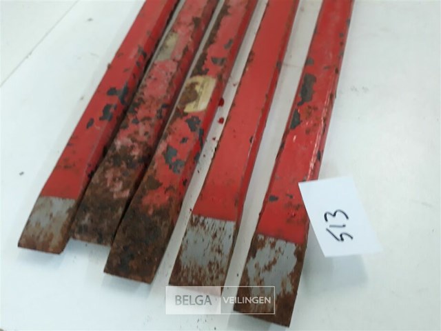 5 x steenbeitel plat 30 cm - afbeelding 3 van  3
