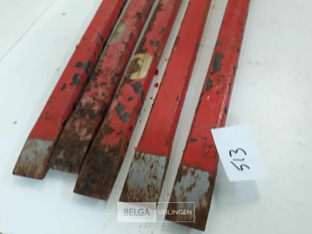 5 x steenbeitel plat 30 cm - afbeelding 3 van  3