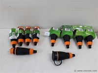 5 x stekker + 5 x tegenstekker rubber - afbeelding 1 van  2