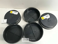 5 x stop 110 mm pvc lijmverbinding - afbeelding 3 van  3