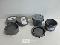5 x stop 80 mm pvc lijmverbinding