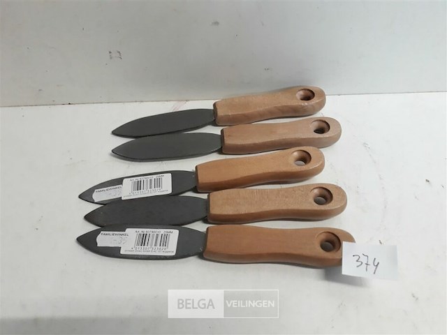 5 x stopverfmes recht - afbeelding 2 van  3