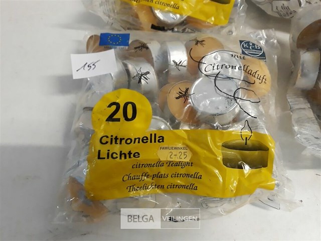 5 x t-lichtjes citronella 20 stuks - afbeelding 3 van  3
