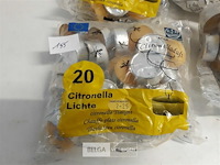 5 x t-lichtjes citronella 20 stuks - afbeelding 3 van  3