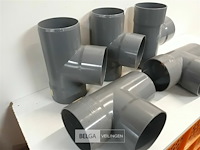 5 x t stuk 110mm pvc lijmverbinding - afbeelding 3 van  3
