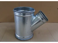 5 x t-stuk 45° ø200x125 met dichting