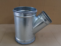 5 x t-stuk 45° ø200x125 met dichting - afbeelding 1 van  2