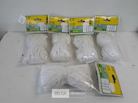 5 x touw wit 6 mm 20 m - afbeelding 2 van  3
