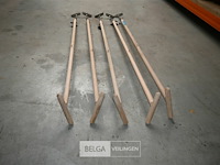 5 x tuinhark met steel polet - afbeelding 4 van  6