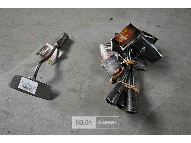 5 x tuinhark zonder steel polet - afbeelding 1 van  6