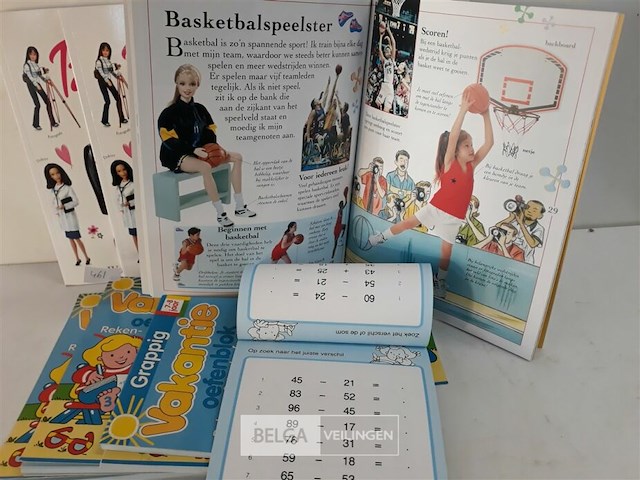 5 x vakantie oefenboek + 5 x barbie boek - afbeelding 3 van  3