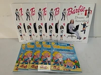5 x vakantie oefenboek + 5 x barbie boek