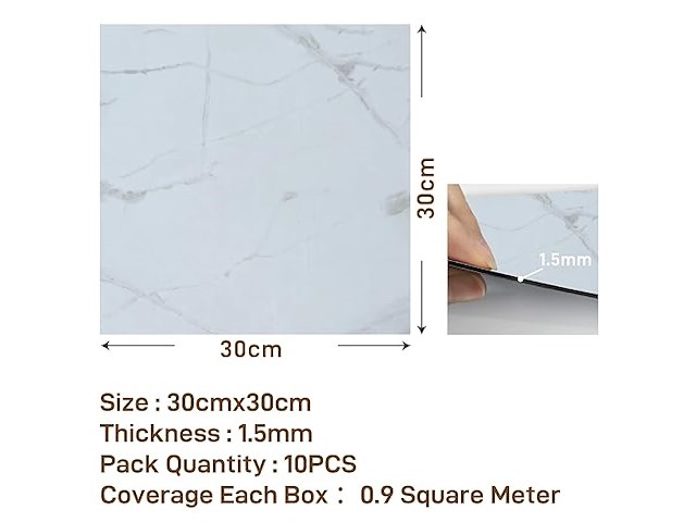 5 x varypaper vloertegels (10 stuks/pak) - afbeelding 2 van  4