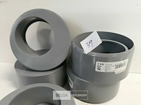 5 x verloop 125-80 pvc lijmverbinding - afbeelding 3 van  3