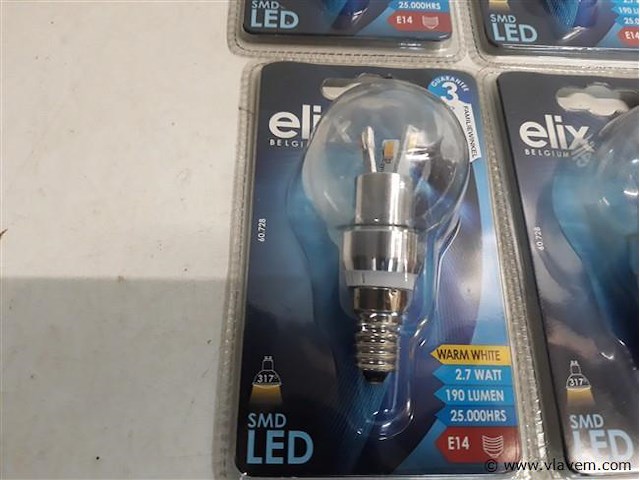 5 x vervanglamp bol e14 2,7w - afbeelding 2 van  2