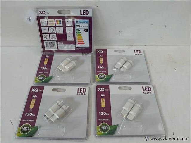 5 x vervanglamp led g9 2w duo - afbeelding 1 van  2