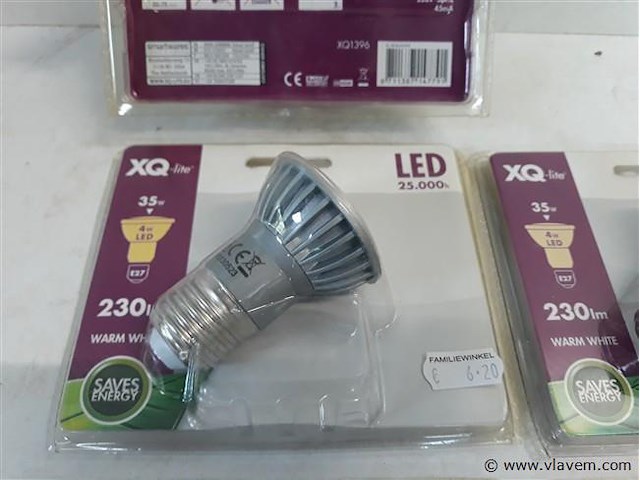 5 x vervanglamp led spot e27 4w - afbeelding 2 van  2