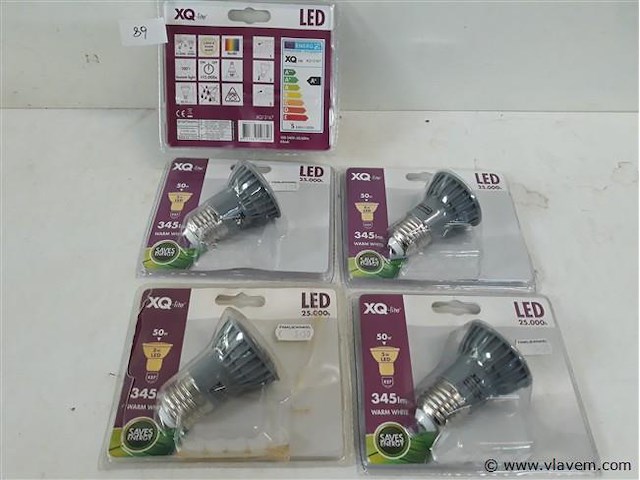5 x vervanglamp led spot e27 5w - afbeelding 1 van  2