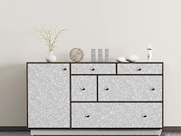 5 x zelfklevend behang voor meubels, grijs - afbeelding 2 van  6