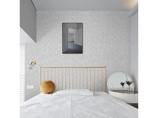 5 x zelfklevend behang voor meubels, grijs - afbeelding 3 van  6