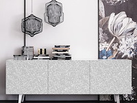 5 x zelfklevend behang voor meubels, grijs - afbeelding 5 van  6